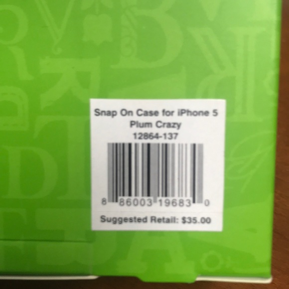 Vera Bradley i phone case snap on case - Picture 5 of 5